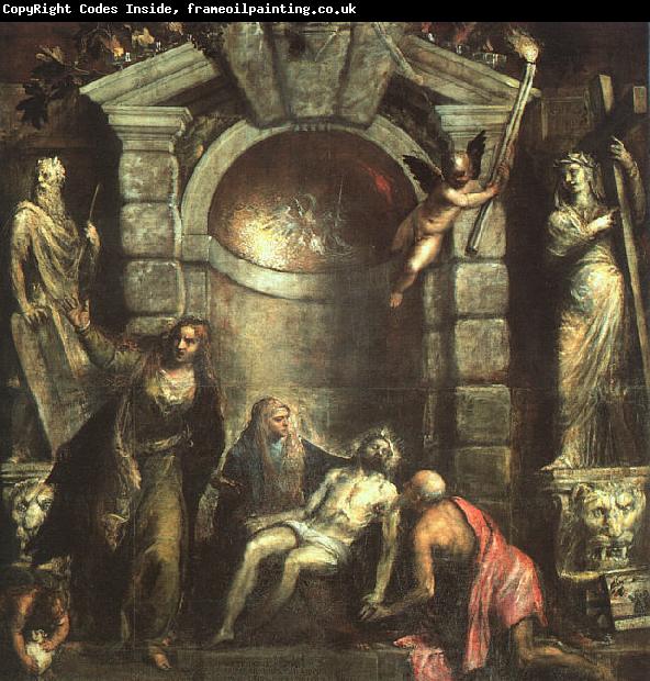  Titian Entombment (Pieta)